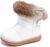 KVbabby Botas de nieve para Niños Invierno Botines Calentar Botas De Nieve Ante Anti-deslizante Zapatos Botas de Trabajo