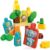 Mega Bloks – Amigos del Safari Conjunto de Bloques de Construcción Ecológicos para Bebés de +1 año (Mattel GPT75)