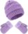 MK MATT KEELY Gorro de Invierno Guantes para Niñas Niños Conjunto Clima Frío de Calentar para Bebés y Niños Pequeños