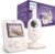 Philips Avent Vigilabebés con Vídeo: Vigilabebés Privado y Seguro con Cámara y Audio, con Pantalla de 2,8″, Zoom 2X, Visión Nocturna, Audio Bidireccional y Nanas (Modelo SCD881/26)