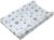 Plastimyr – Cambiador Flexible Bebe | Cambiador Bebe Impermeable – Estrellas Blanco – 81 x 50 x 9 cm