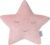 roba Cojín Decorativo en Forma de Estrella para Habitación Infantil – Cojín de Peluche – Cara Bordada – Rosa / Lila