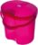 Rotho Babydesign TOP Cubo para pañales, Tapa abatible, 11 l, A partir de 0 meses, TOP, Translucent Rosa, 200020210