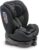 Silla Coche Bebe Giratoria 360º Interbaby | 0-12 Años, 40-150 cm | Anclaje Isofix, Protección Lateral SIP de Impactos, 4 Posiciones Reclinable, 11 Posiciones Cabezal | Negro