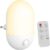 Suright Luz Nocturna Para Bebé con Mando a Distancia, Con Función de Temporizador, Luz Cálida y Blanca, 3 Niveles de Brillo Ajustables, LED Para habitaciones Infantiles, Pasillo, Garaje, Baño