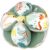 Surikatokids – Juguetes bebes 0-3 meses – Pelota Montessori – Bola Sensorial Bebe (Cactus/mint))