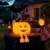 YISSVIC Luz Nocturna Infantil Calabaza Halloween Decoracion Halloween Luces Halloween Luz Bebe Nocturna Recargable Regalo para Niños Bebés-Sonrisa