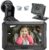 Zacro Cámara de Asiento Trasero HD 1080P – Espejo Retrovisor Coche Pantalla 4.3» – Monitores de Bebé con Función de Visión Nocturna, Ángulo de Visión Amplio