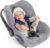 ZAMBOO Funda Silla Coche Bebe Verano, Funda Silla Coche Bebe Transpirable para Grupo 0 Diseñada para Maxicosi CITI, Antisudoración, Lavable – Gris