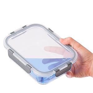 anti fuite igluue meal prep conteneur alimentaire en verre sans bpa