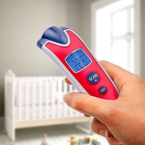 Veroval baby Infrared Clinical Thermometer Red