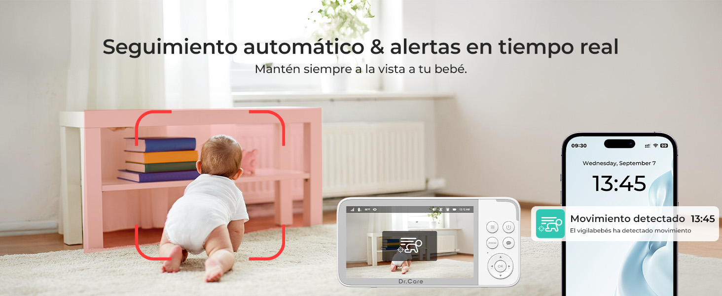 Dr.Care Monitor Inteligente para Bebés VistaView