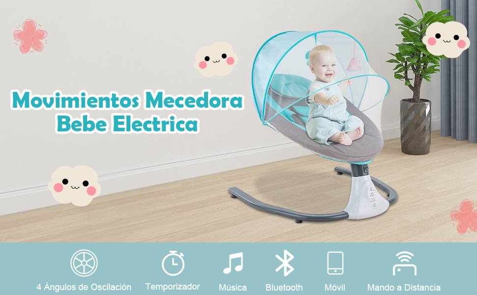 mecedor de carrito de bebé