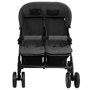 Carrito para Gemelos Silla de Paseo Gemelar Carro Gemelar Sillita Doble 