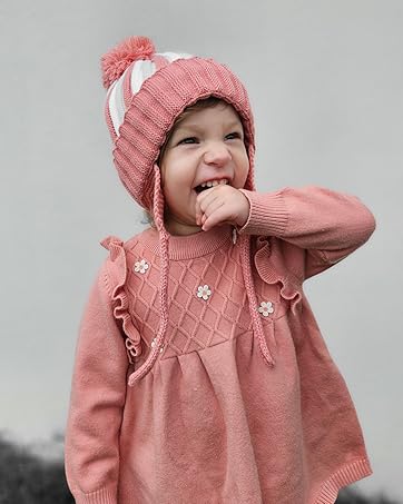 Gorro de invierno para bebé niña