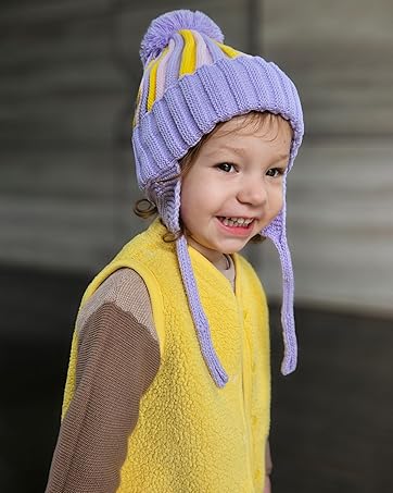 Gorro de invierno para bebé, niño, otoño