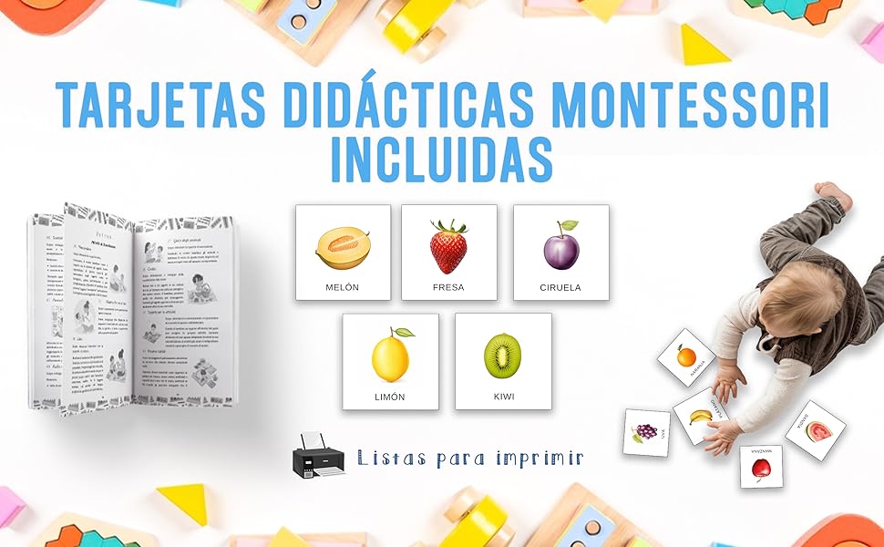 tarjetas didacticas montessori