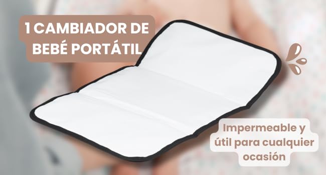 bolso carro bebe, cambiador bebe portatil, bolso maternidad carro bebe