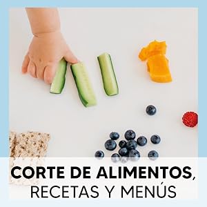 Corte de alimentos BLW