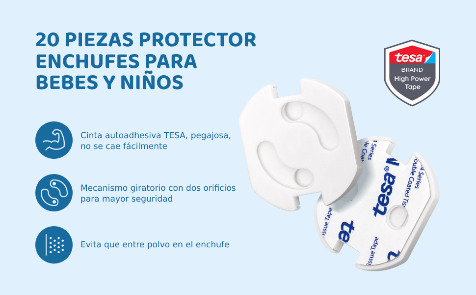 Protector Enchufes Para Bebes