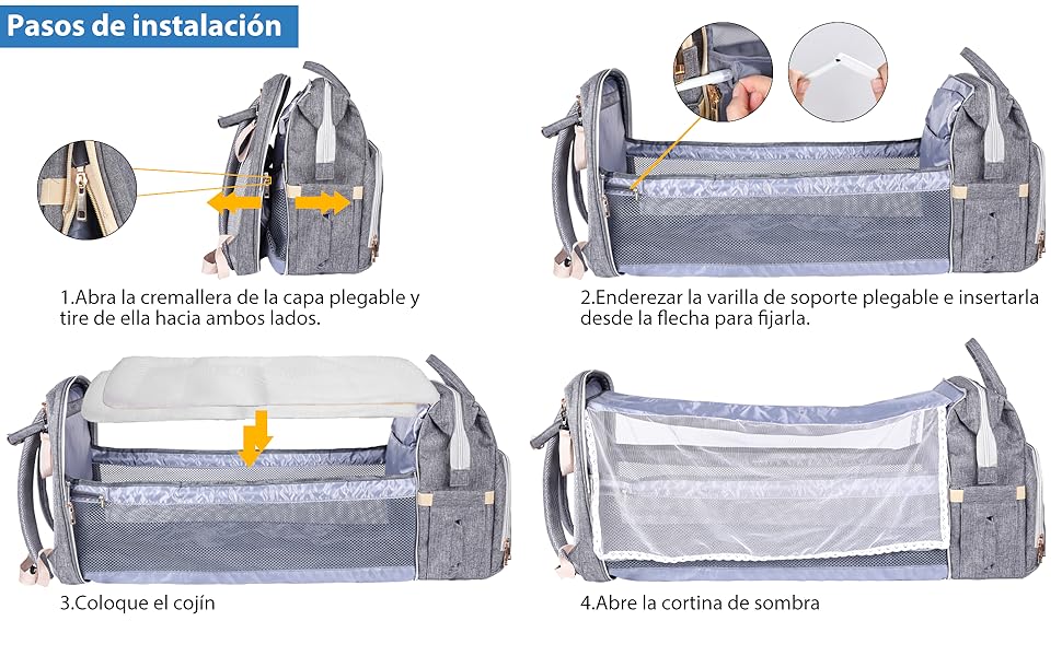 Mochila para Pañales