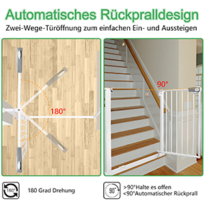 La rejilla de escalera automática.