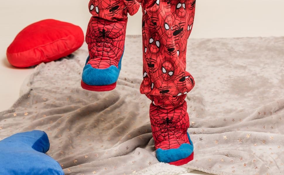 botas de casa spiderman