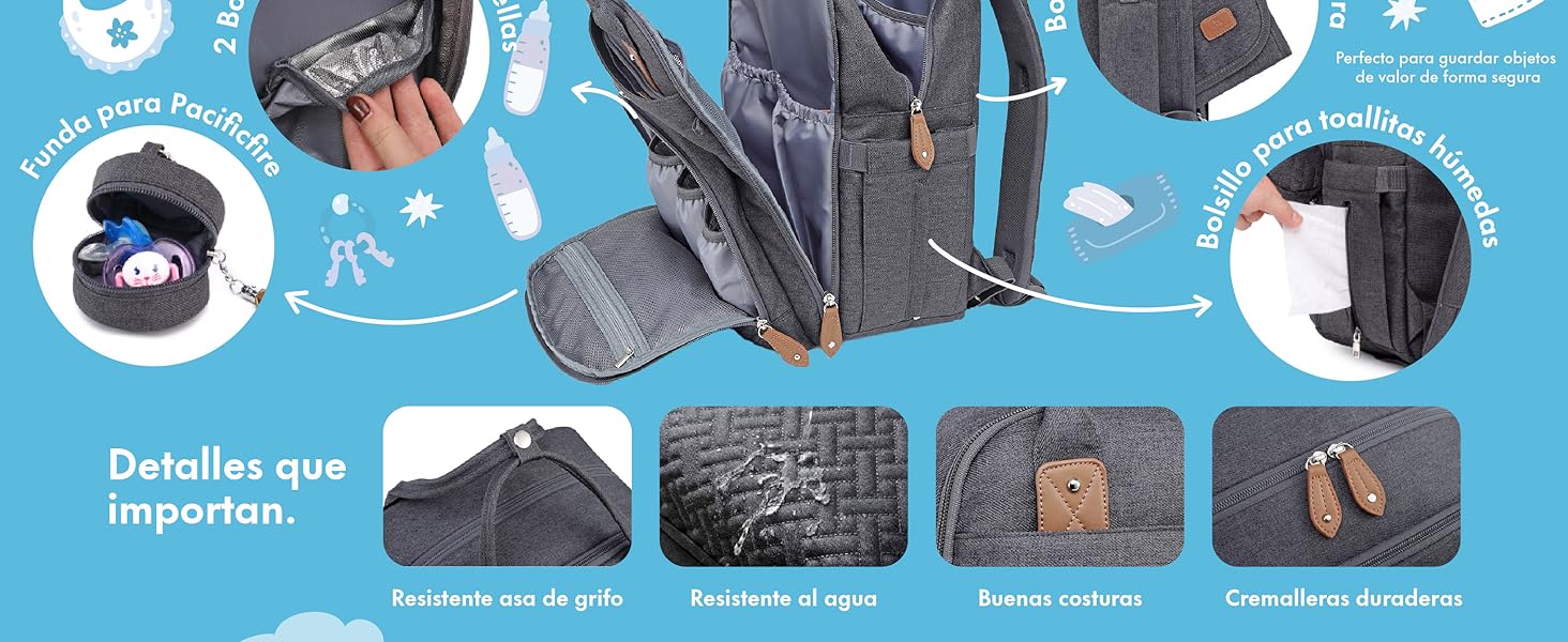 Dikaslon Mochila Cambiador