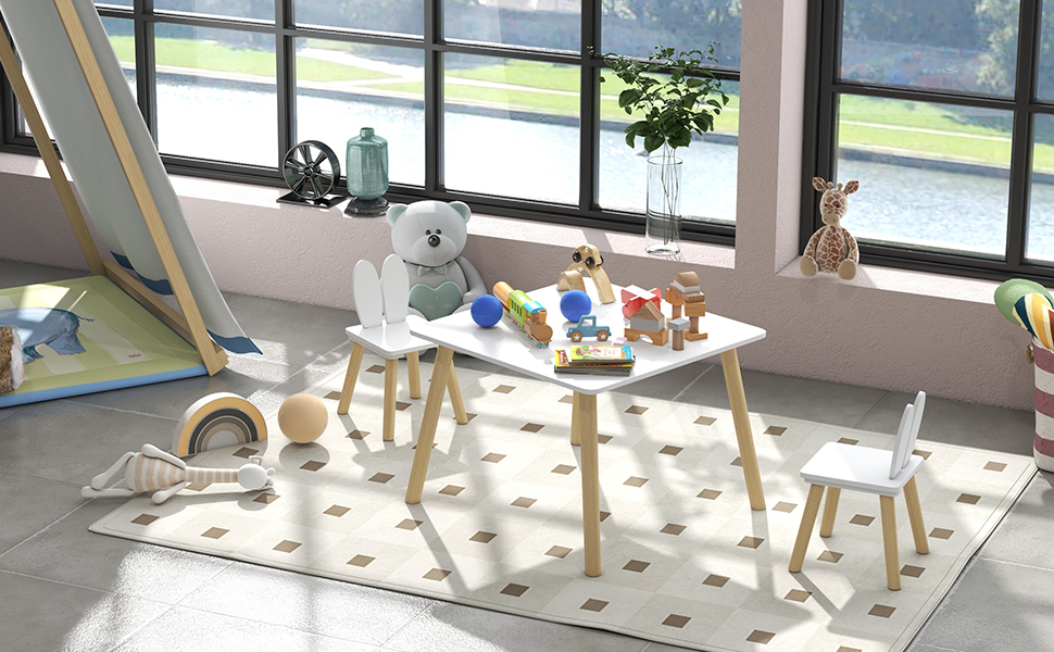 mesa ninos infantil silla madera sillas mesas infantiles nin