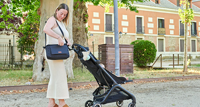 bolso carrito de bebe