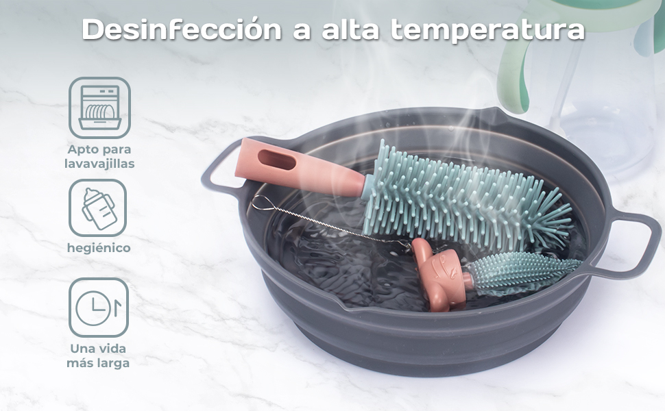 Desinfección a alta temperatura