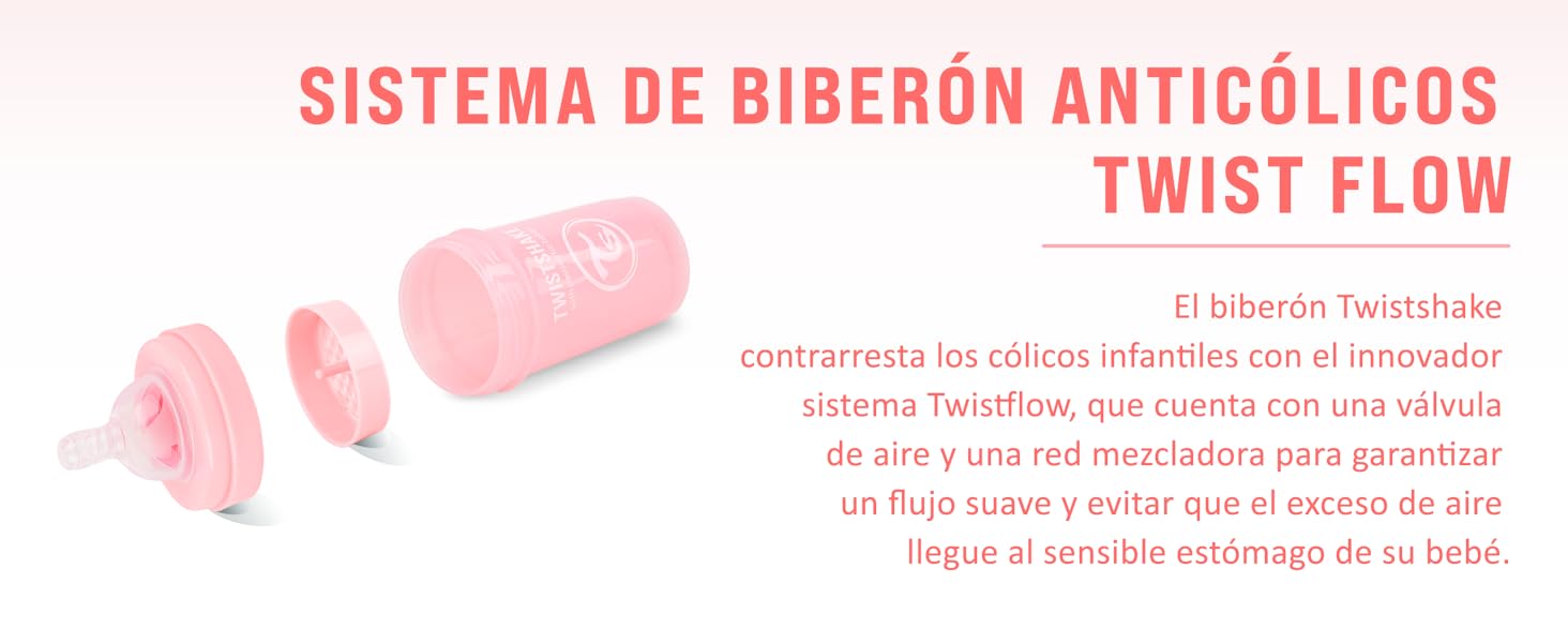 twistshake bottle pink