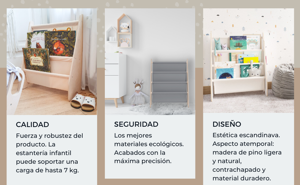 estantería infantil, MAMOI, estantería infantil, estantería, estantería montessori