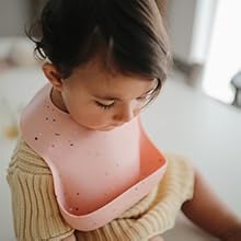 Mushie Silicone Bib