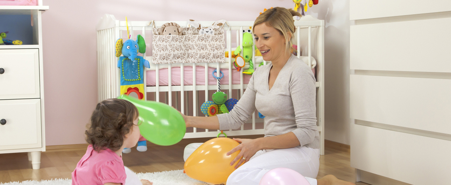 organizador de cama de bebé