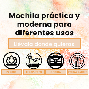 Mochila práctica y moderna para diferentes usos.