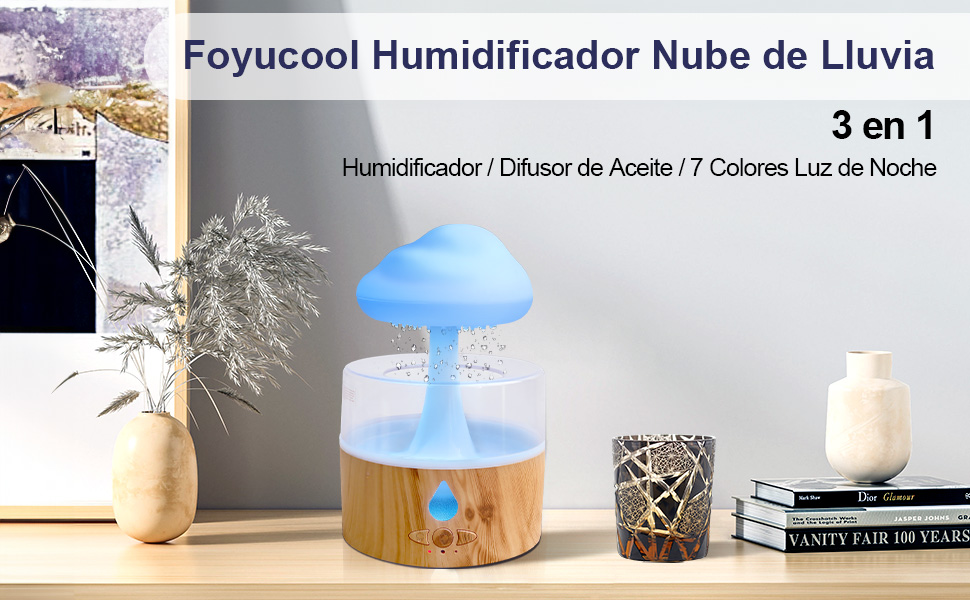 Humidificador Nube de Lluvia