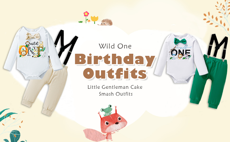 ropa de cumpleaños para bebé niño