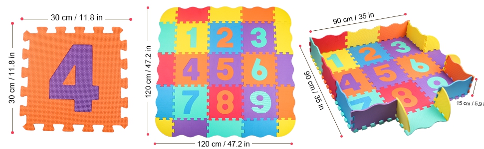 Alfombra Juego Puzzle Infantil