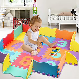 Alfombra Puzzle Bebe Suelo Colchoneta 