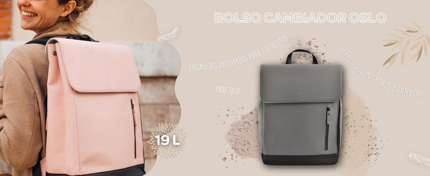 bolso cambiador oslo