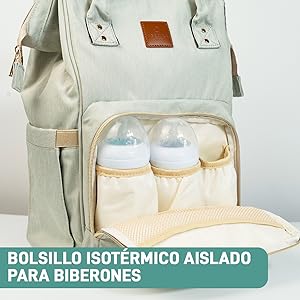 bolsillo isotermico biberones