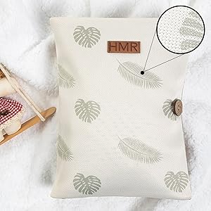 Hamur Home Organizer und Kosmetiktasche 2in1 für Mamas für Windeln, Creme, Tücher, Baby Organizer