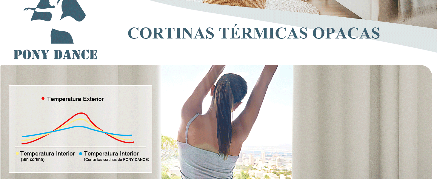 cortinas termicas aislantes frio y calor