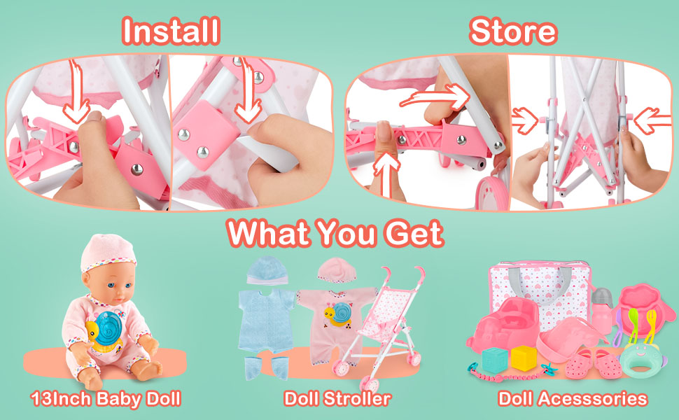 Baby Doll Accessories