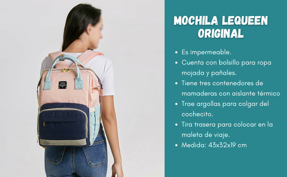 mochila maternal