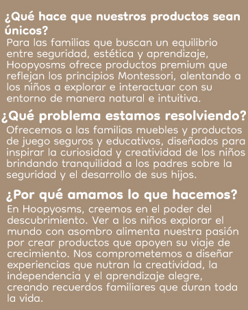 Mobiliario infantil Montessori