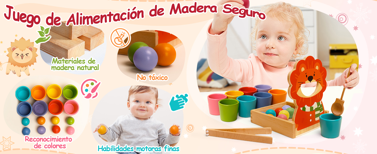 juguetes montessori 1 año arcoiris montessori juegos 2 años juguetes madera 1 año