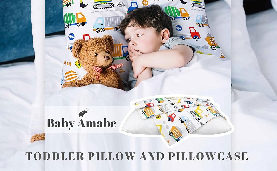 Toddler Pillow and Pillowcase 