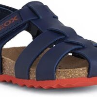 Geox B Sandal Chalki Boy, Sandalia Bebé-Niños